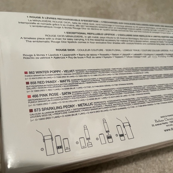 BNIB Dior Rouge Minaudiere Coffret - Picture 3 of 5